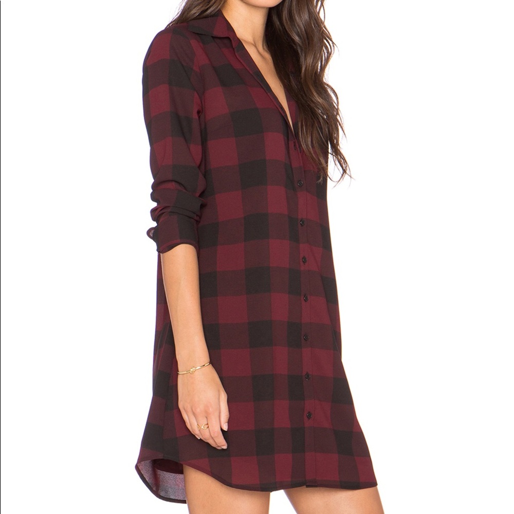 B.B. Dakota ‘Cotter’ plaid slip dress